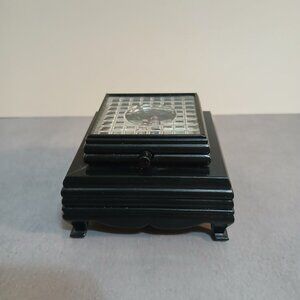 Decorative Square Footed LED Light Base for Art Glass